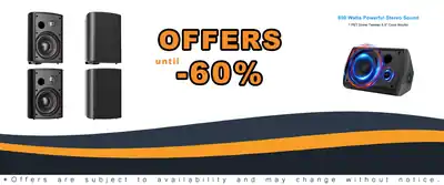 Herdio 65-Inch Outdoor Speakers Wired Waterproof