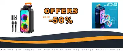 Karaoke Machine 2 Wireless Microphones Party Speaker